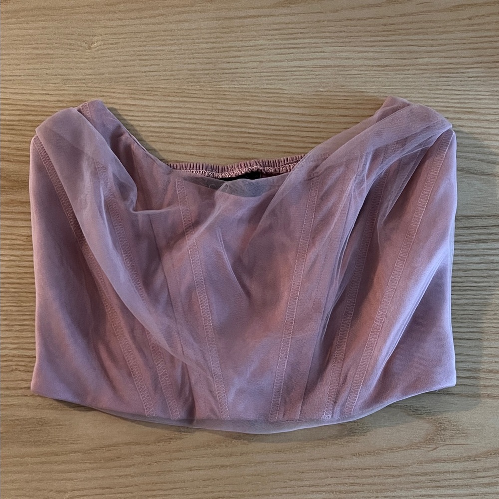 Windsor Dusty Pink Crop Top
